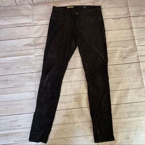 AG The Legging Super Skinny Corduroy Gray 28R‎